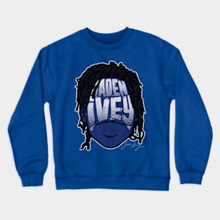 Jaden Ivey Detroit Player Silhouette Crewneck Sweatshirt